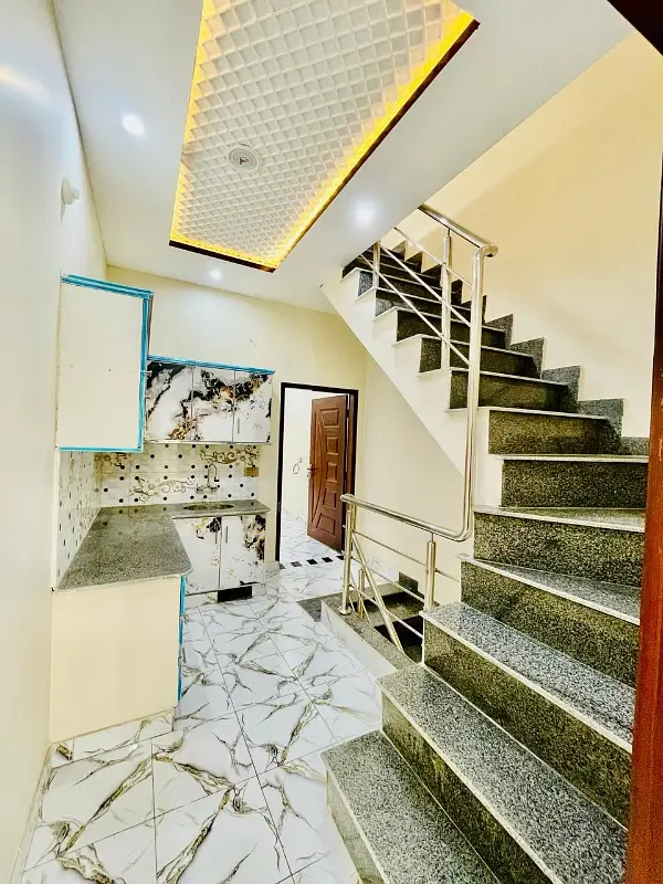 2 Marla Brand New House For Sale In Yateem Khana Near To Orange Train Station